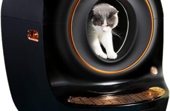 Self Cleaning Cat Litter Tray, APP Control, Odor Removal, Smart Robot Toilet with Closed Sandbox for Multiple Cats, Automatic Cat Litter Box Self Cleaning Smart 9L Large Space Cats Litter Box App